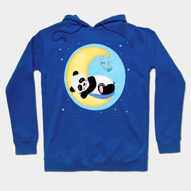 Baby Panda boy Hoodie by CalliLetters